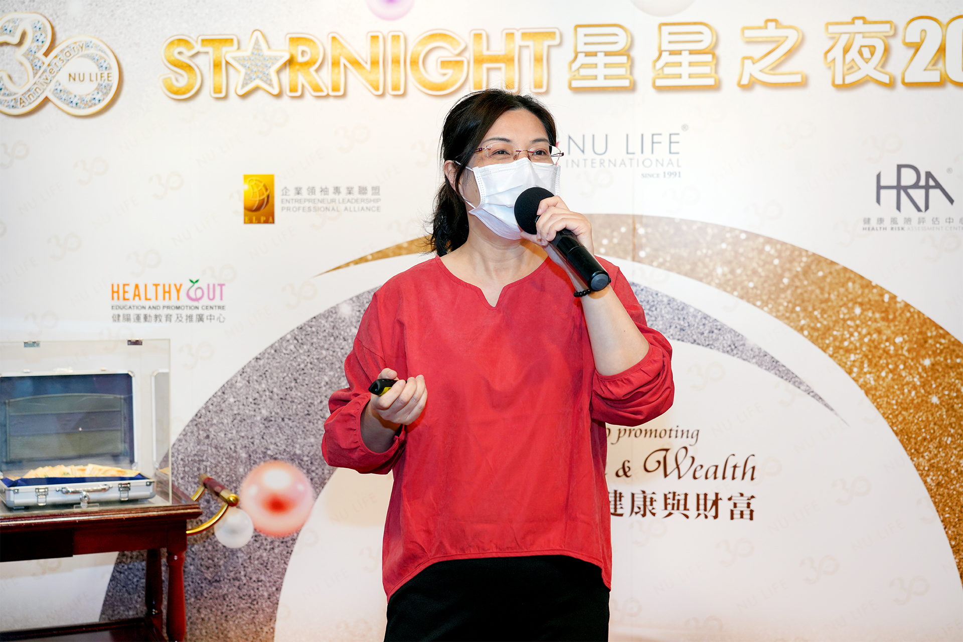 「我最響往的生活」演講比賽参賽者：施小蕙小姐