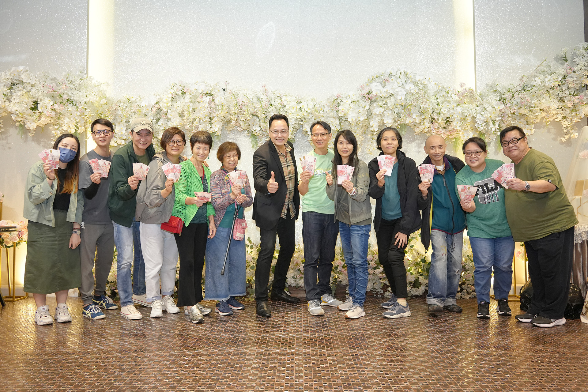 亞軍組合綠組 - 每位組員贏得HK$300