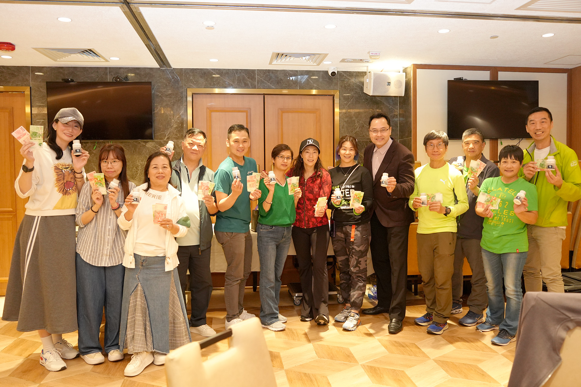 季軍組合綠組 - 每位組員贏得HK$150